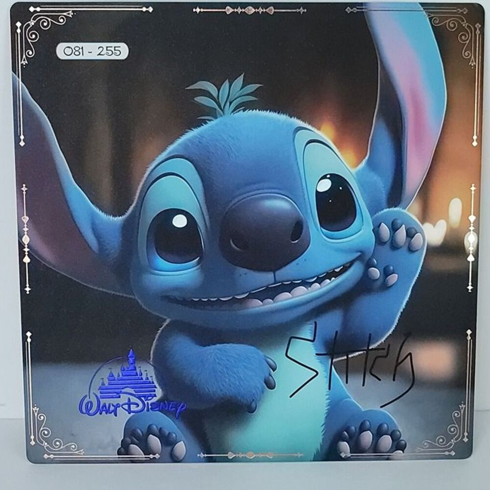 Stitch Disney 100th Anniversary Limited Edition Art Card Print Big One 081/255